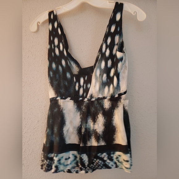 Roberto Cavalli animal snake print silk tank top - Picture 5 of 7